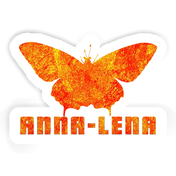 Sticker Schmetterling Anna-lena Notebook Image