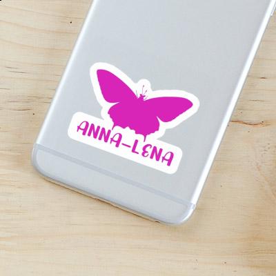 Anna-lena Sticker Schmetterling Laptop Image