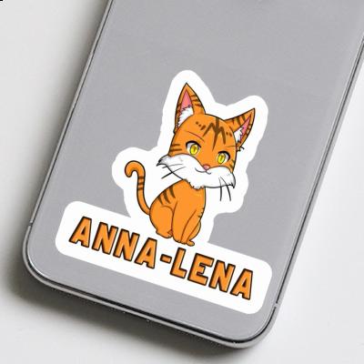 Sticker Anna-lena Katze Gift package Image