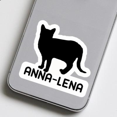 Sticker Cat Anna-lena Notebook Image