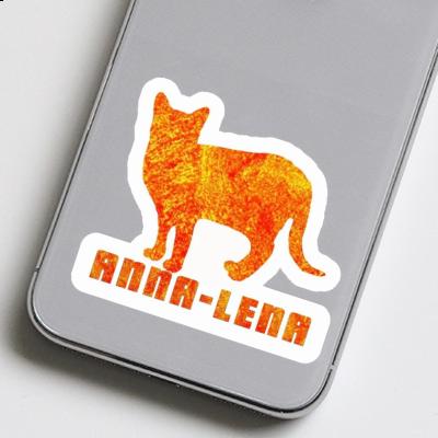 Sticker Anna-lena Cat Laptop Image
