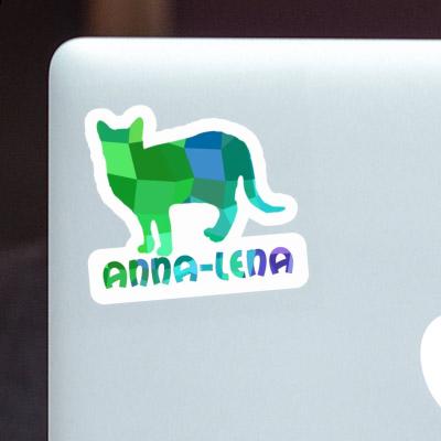 Autocollant Anna-lena Chat Notebook Image