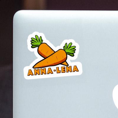 Anna-lena Sticker Carrot Notebook Image