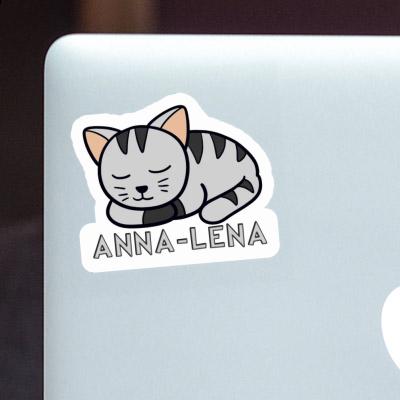 Katze Sticker Anna-lena Notebook Image
