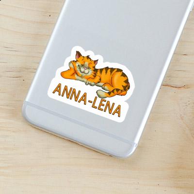 Chat Autocollant Anna-lena Notebook Image