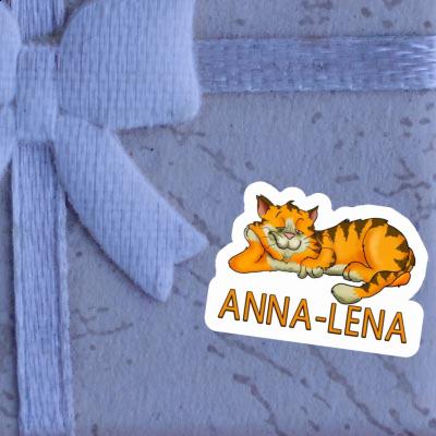Anna-lena Aufkleber Katze Gift package Image