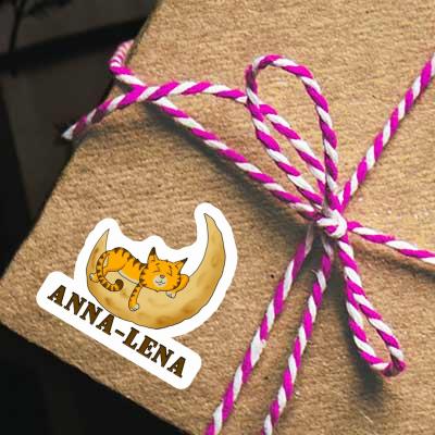 Sticker Anna-lena Sleeping Cat Gift package Image