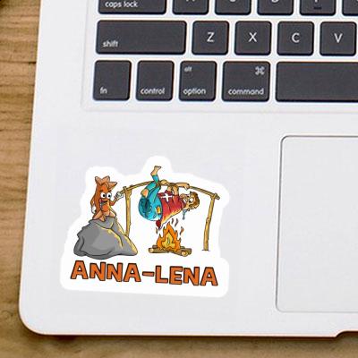 Anna-lena Sticker Cervelat Laptop Image