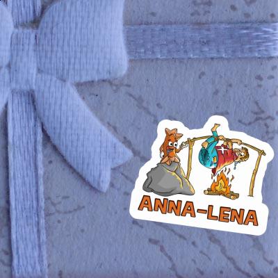 Anna-lena Sticker Cervelat Laptop Image