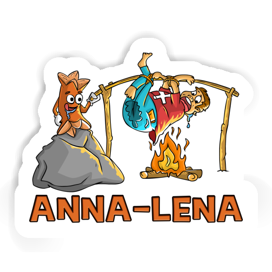 Anna-lena Sticker Cervelat Notebook Image