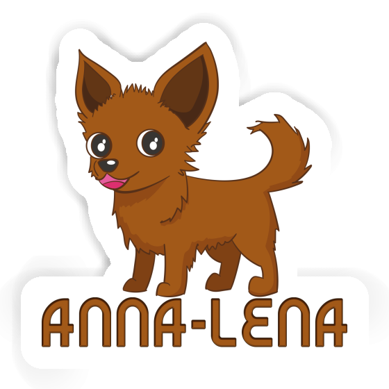 Chihuahua Autocollant Anna-lena Laptop Image