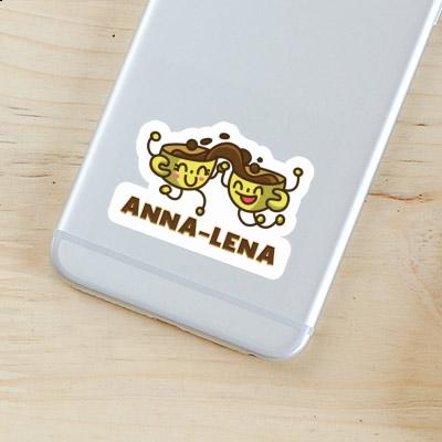 Sticker Anna-lena Coffee Image