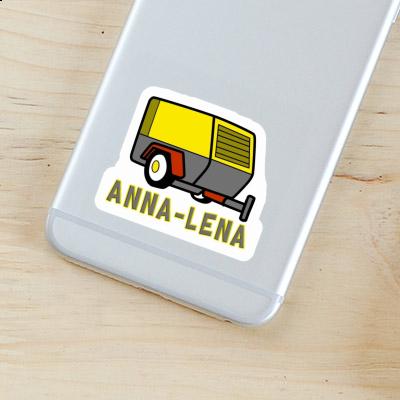Anna-lena Sticker Kompressor Notebook Image