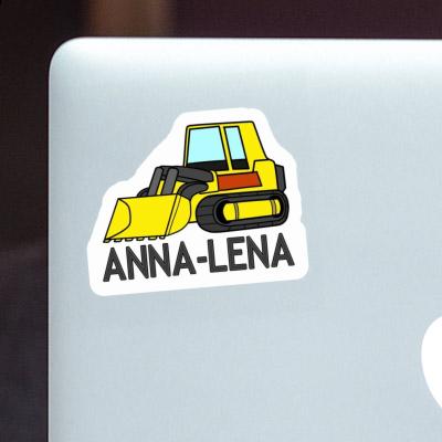 Anna-lena Sticker Raupenlader Laptop Image