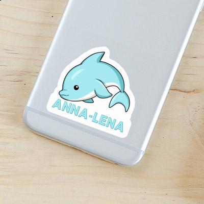 Sticker Anna-lena Dolphin Notebook Image