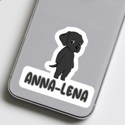 Autocollant Labrador Retriever Anna-lena Gift package Image