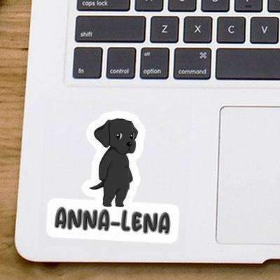 Autocollant Labrador Retriever Anna-lena Laptop Image