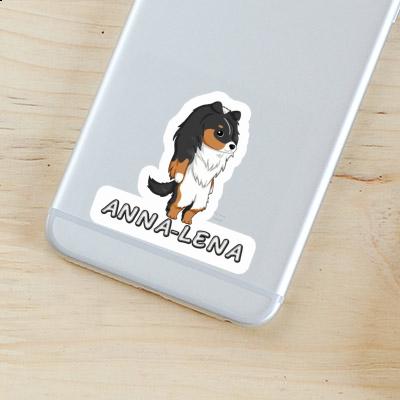 Anna-lena Sticker Shetland Sheepdog Laptop Image