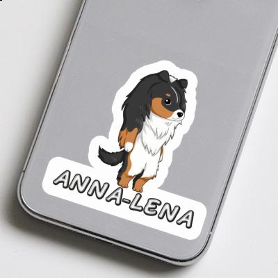 Anna-lena Aufkleber Schäferhund Notebook Image