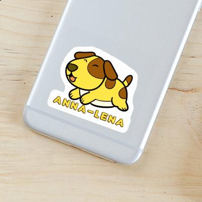Sticker Anna-lena Dog Notebook Image
