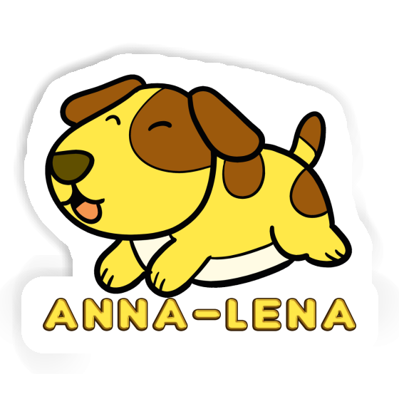 Aufkleber Hund Anna-lena Laptop Image