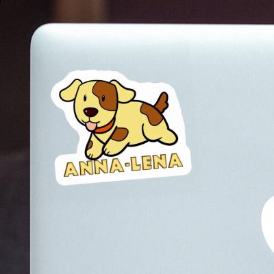 Sticker Anna-lena Dog Laptop Image