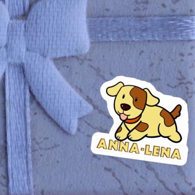 Sticker Anna-lena Dog Laptop Image