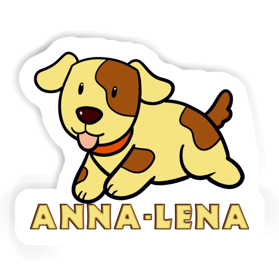 Sticker Anna-lena Dog Notebook Image