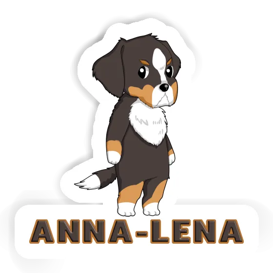 Anna-lena Aufkleber Berner Sennenhund Notebook Image