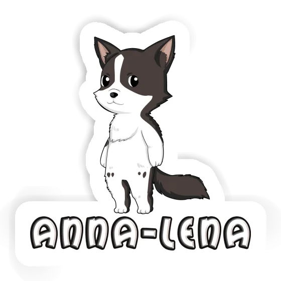 Autocollant Collie border Anna-lena Gift package Image