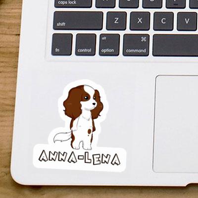 Anna-lena Autocollant Cavalier King Charles Spaniel Laptop Image