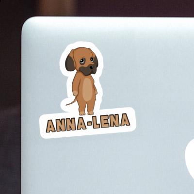  Great Dane Sticker Anna-lena Laptop Image