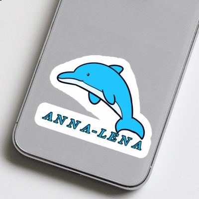 Sticker Dolphin Anna-lena Laptop Image