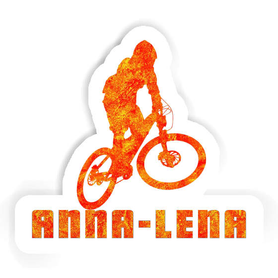 Anna-lena Autocollant Downhiller Notebook Image
