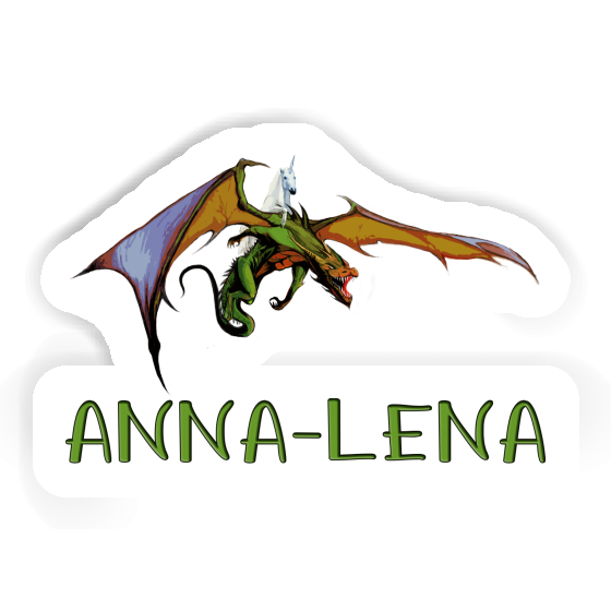 Sticker Anna-lena Dragon Laptop Image