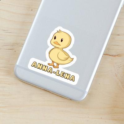 Sticker Anna-lena Ente Gift package Image