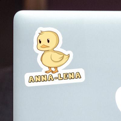 Duck Sticker Anna-lena Laptop Image