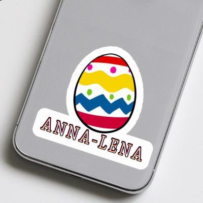 Anna-lena Sticker Egg Notebook Image