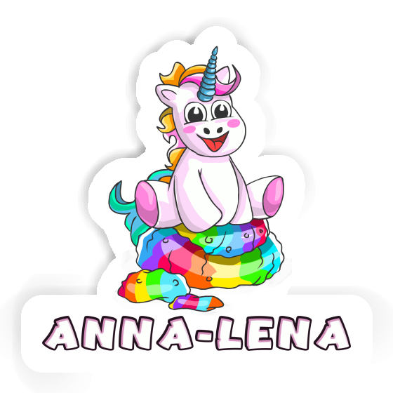 Baby-Unicorn Sticker Anna-lena Gift package Image