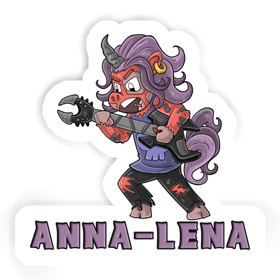 Sticker Anna-lena Rockendes Einhorn Gift package Image