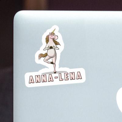 Sticker Anna-lena Yoga-Einhorn Gift package Image