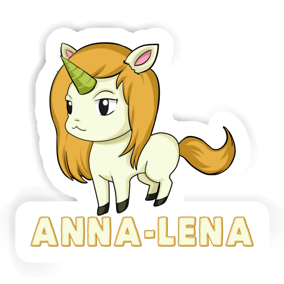 Sticker Anna-lena Unicorn Gift package Image