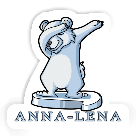 Bear Sticker Anna-lena Notebook Image