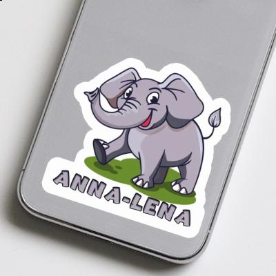 Aufkleber Anna-lena Elefant Gift package Image