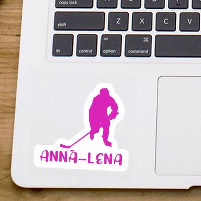 Hockey Player Sticker Anna-lena Image