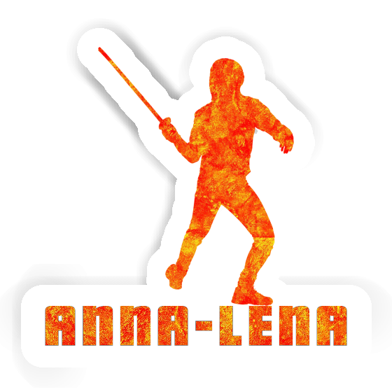 Sticker Anna-lena Fencer Gift package Image