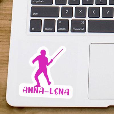 Sticker Anna-lena Fechter Notebook Image