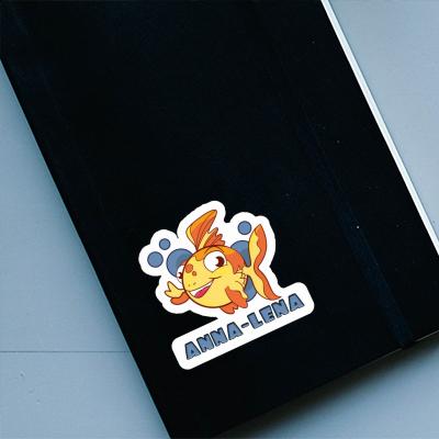 Anna-lena Sticker Fisch Laptop Image