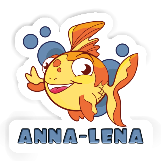Sticker Fish Anna-lena Notebook Image