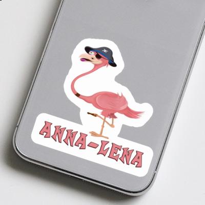 Aufkleber Anna-lena Flamingo Gift package Image